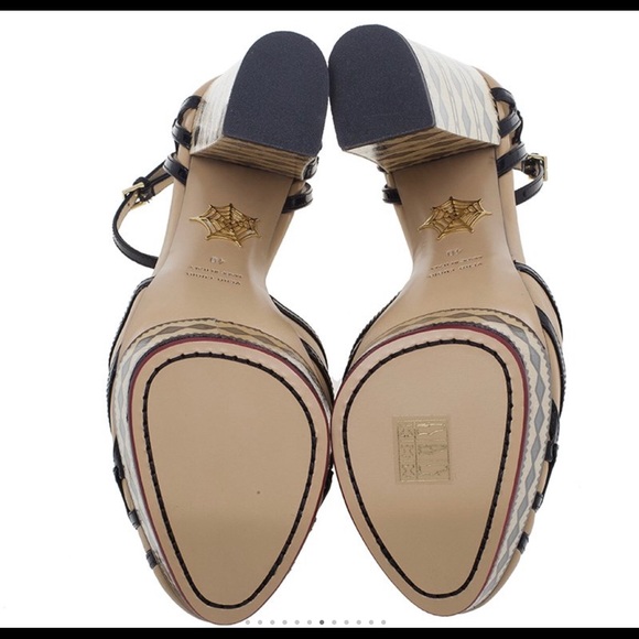 CHARLOTTE OLYMPIA Ay Caramba! Leather Pumps - Picture 6 of 8